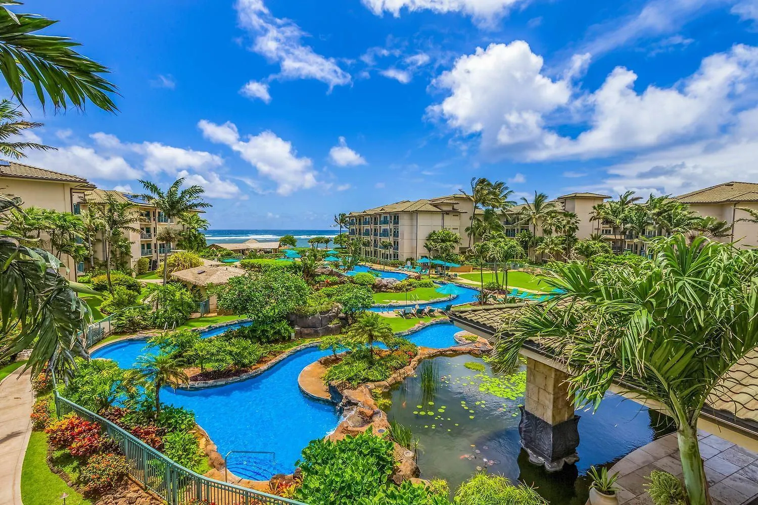 Waipouli Beach Resort Penthouse Exquisite Ocean & Pool View Condo! Kapa'a Apartment